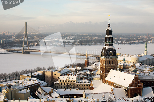 Image of panorama of Riga