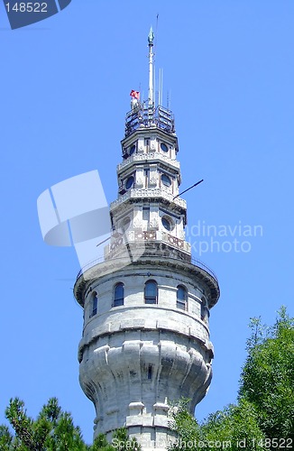 Image of Istanbul tower detail