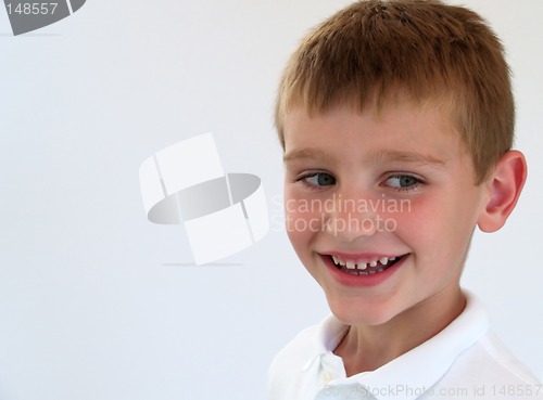 Image of boy smiling