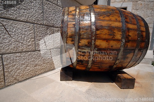 Image of wine barrel croatia