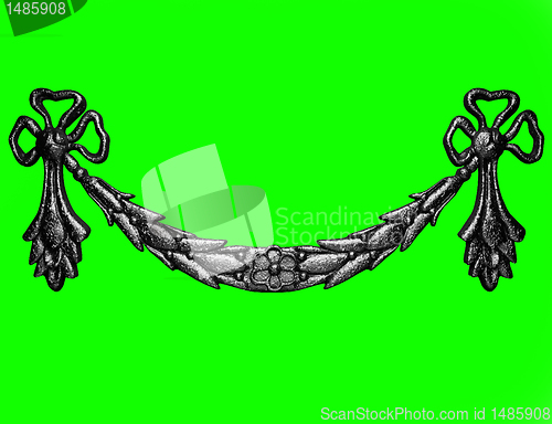Image of Iron vintage design element