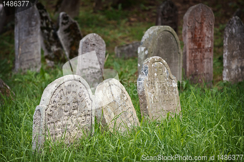 Image of Old Jewish cemetery, Czech Republic 