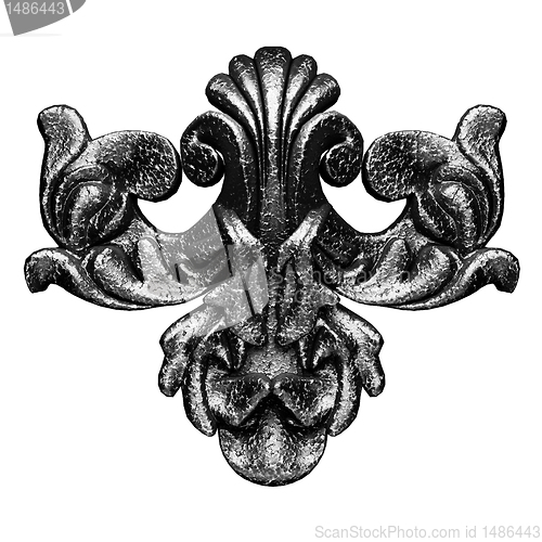 Image of Iron vintage design element