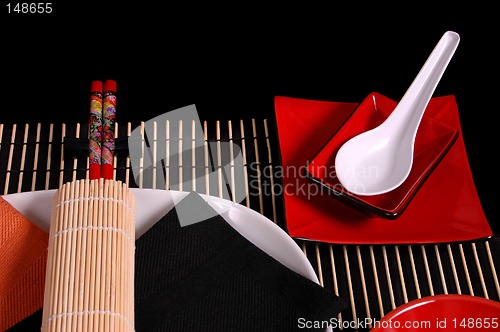 Image of Asian tablescape 1