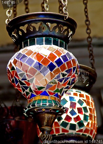 Image of Colorful lamp