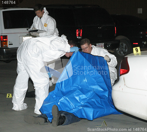 Image of murder scene