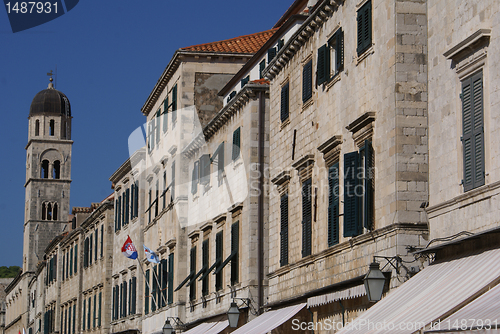 Image of Tower and houses