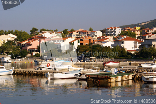 Image of Boats and island Rab