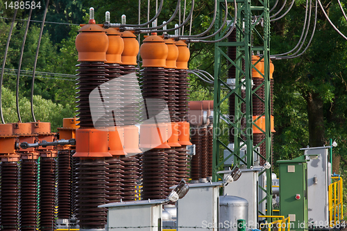 Image of High voltage transformer