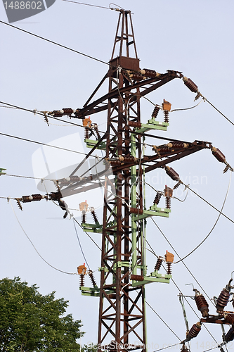 Image of Columns high voltage