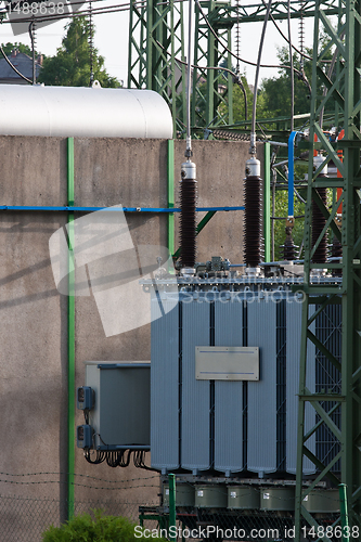 Image of High voltage transformer