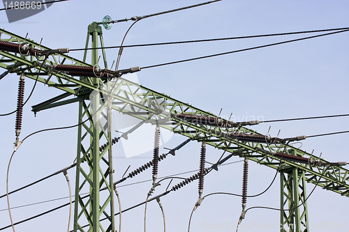 Image of Columns high voltage