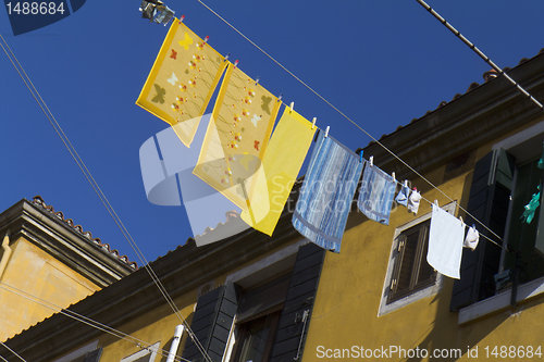 Image of Laundry hanging out