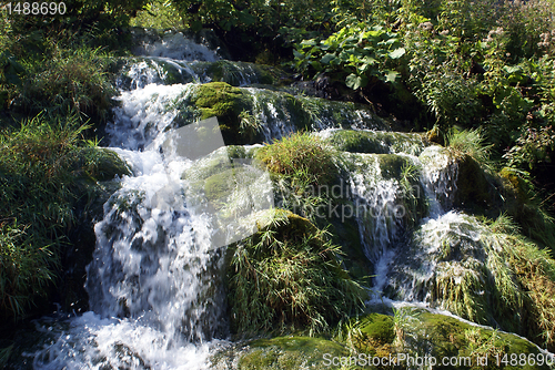 Image of Waterfall on the river