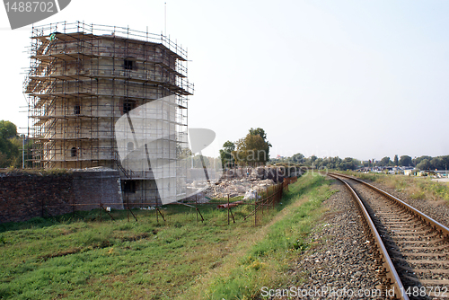 Image of Tower and railway