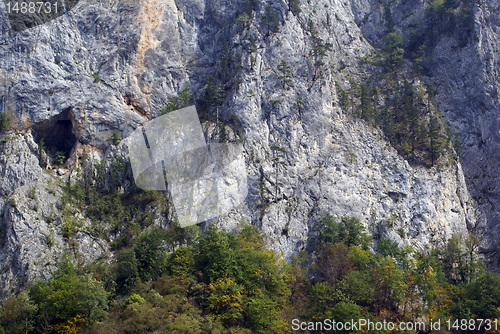 Image of Cave and mount