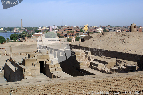 Image of Town and temple