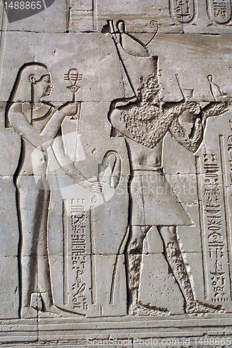 Image of God and pharaon