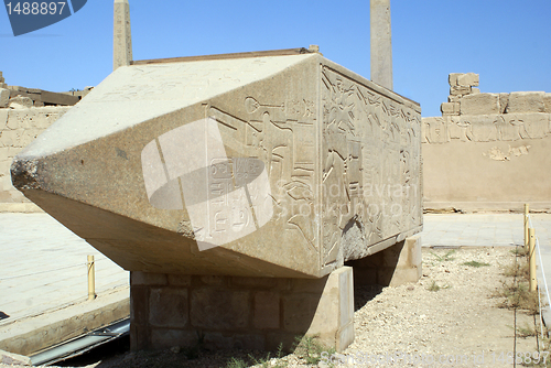 Image of Ruins and obelisk