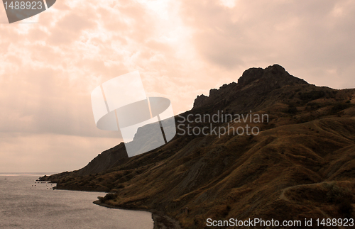 Image of extinct volcano