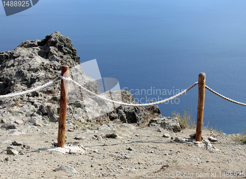 Image of barrier around observation point