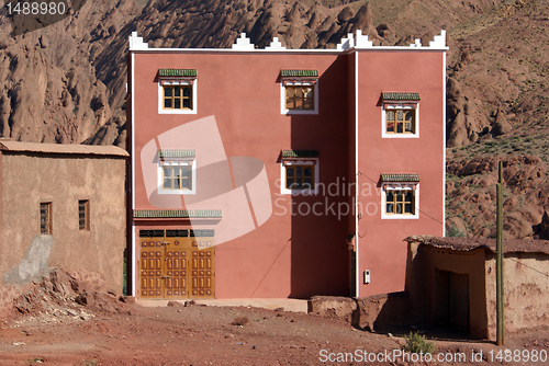 Image of pink house