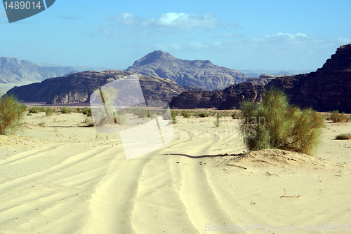 Image of Road in desert