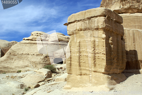 Image of Rock tomb in Petra