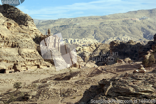Image of Mountain and monastery