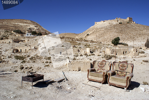 Image of Chairs and castle
