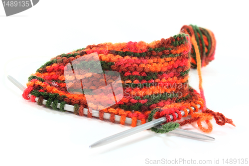 Image of knitting sample