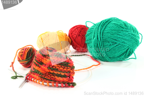 Image of knitting sample