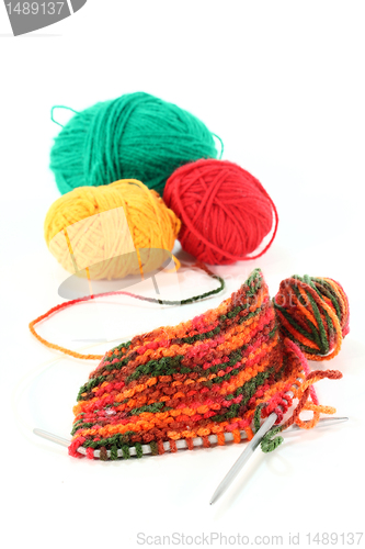 Image of knitting sample