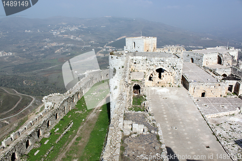 Image of Castle and mountain