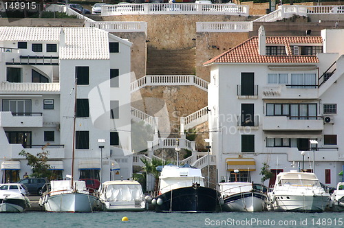 Image of houses and boats