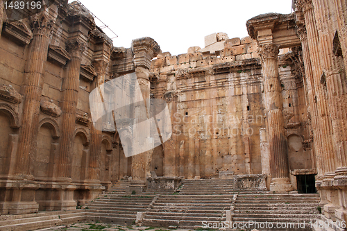 Image of Inside roman temple