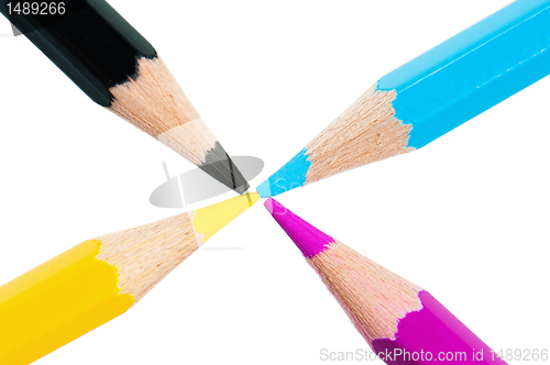 Image of colored pencils 