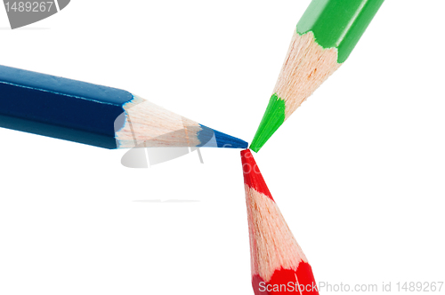 Image of colored pencils 