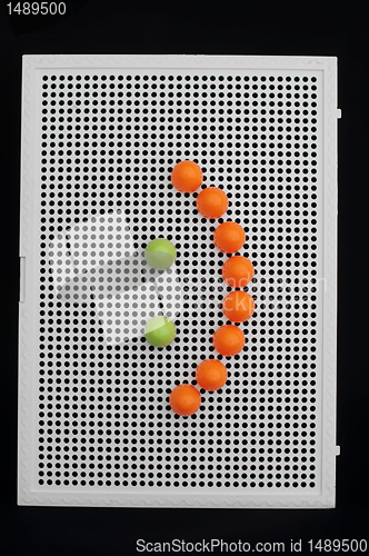 Image of Smile on child mosaic