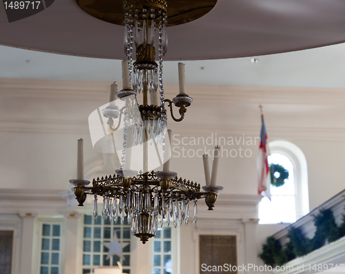 Image of Chandelier in Christ Church in Alexandria