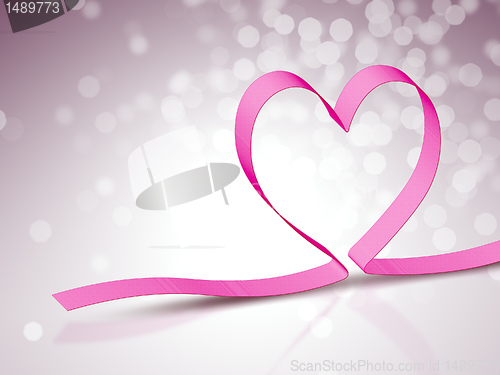 Image of heart ribbon