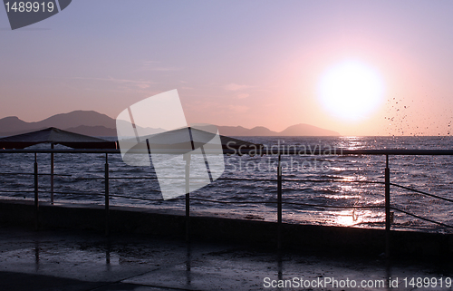 Image of quay at morning