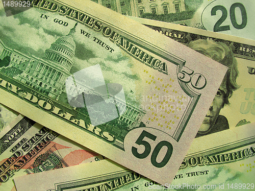 Image of money background