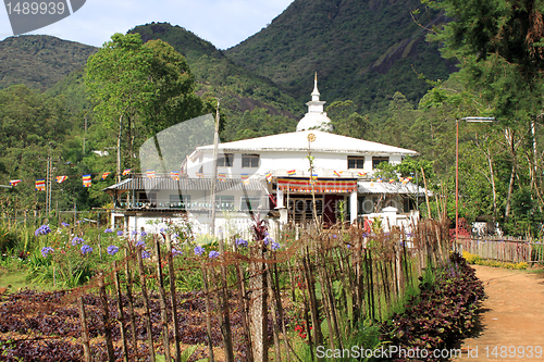 Image of Garden and temple