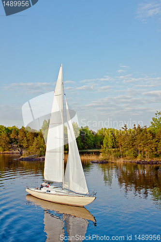 Image of Sailboat at like