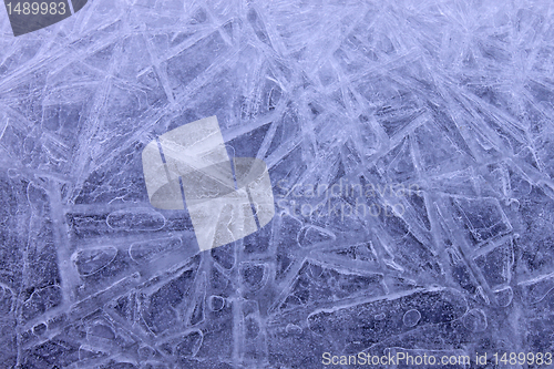 Image of abstract ice texture
