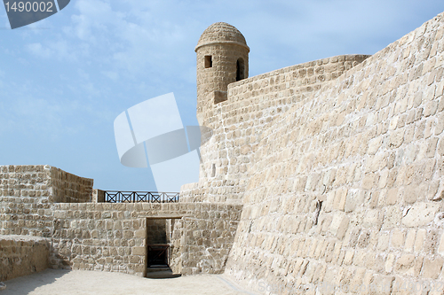 Image of Door, wall, tower