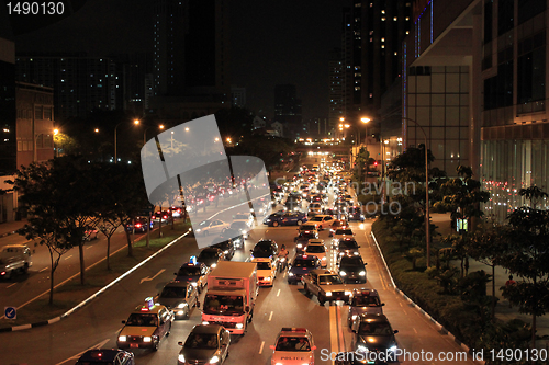 Image of Night road