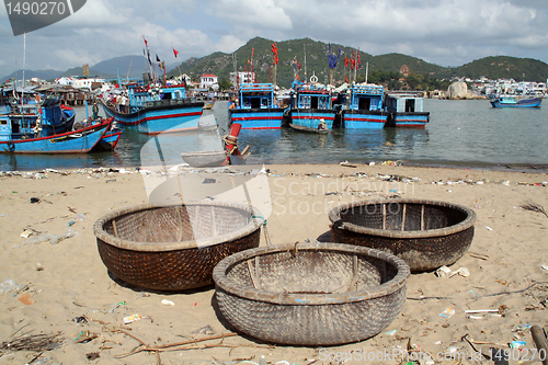 Image of Beach and boats