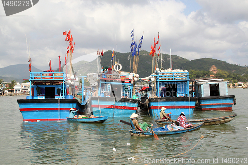 Image of Fishing boats